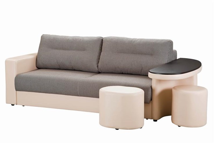 Прямой диван Сантана 4 БД со столом (НПБ) в Элисте - изображение 5